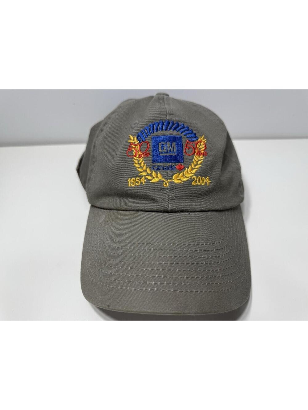 GM Canada baseball cap hat adjustable buckle 50th anniversary